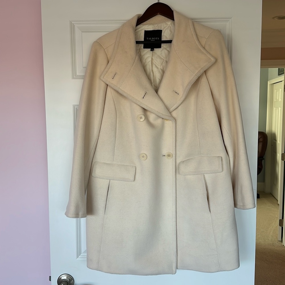 Off White Talbots Coat 14w